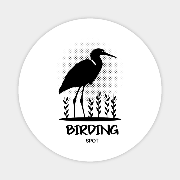 Birding Spot Magnet by Birding_by_Design